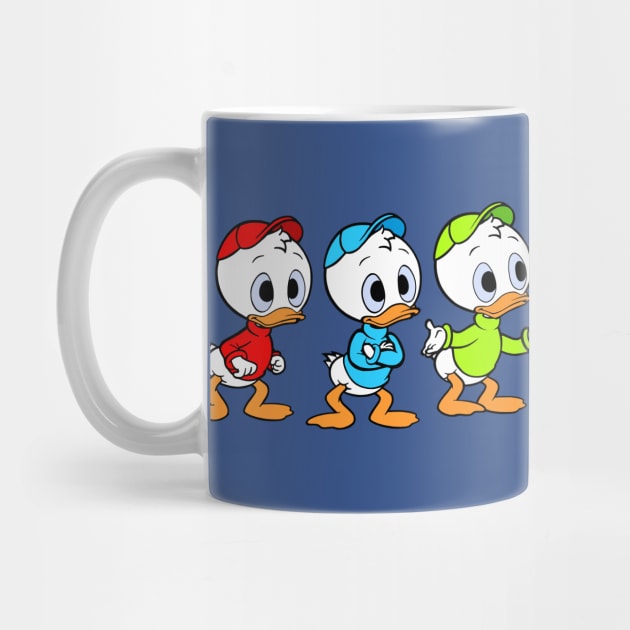 Huey Dewey and Louie by BigOrangeShirtShop